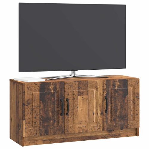 ТВ шкаф Старо дърво 99 x 34,5 x 47 см Инженерна дървесина