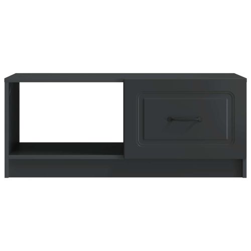 Масичка за кафе Черно 90 x 50 x 37 см Инженерна дървесина