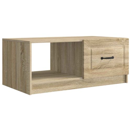 Масичка за кафе Дъб сонома 90 x 50 x 37 см Инженерна дървесина