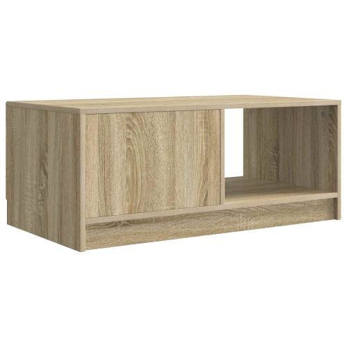 Масичка за кафе Дъб сонома 90 x 50 x 37 см Инженерна дървесина