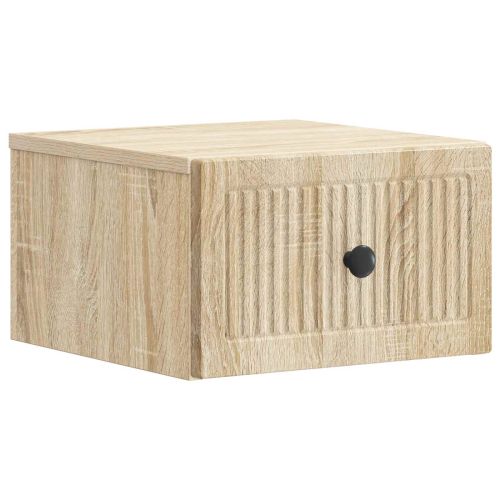 Спален шкаф с монтаж на стена Дъб сонома 33 x 34,5 x 20 см