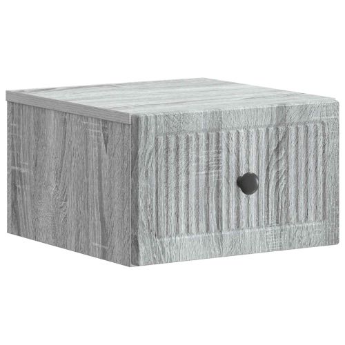 Спален шкаф с монтаж на стена Сива сонома 33 x 34,5 x 20 см