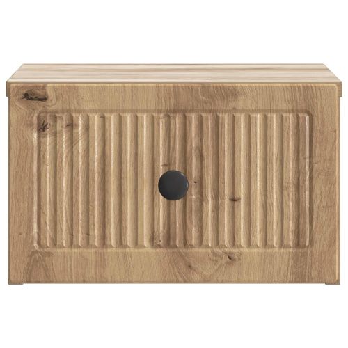 Спален шкаф с монтаж на стена Дъб артизан 33 x 34,5 x 20 см
