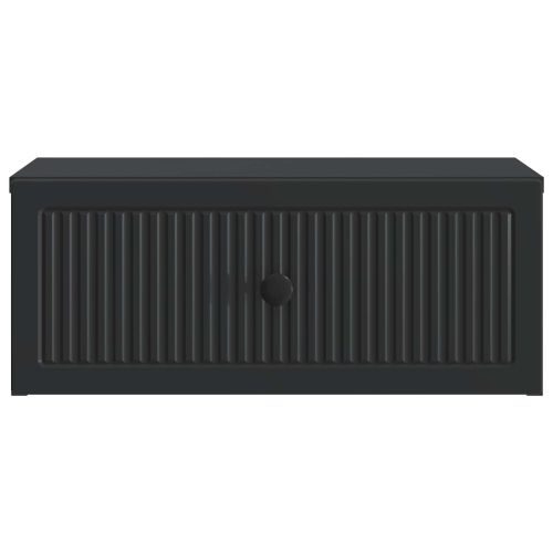 Нощен шкаф 2 pcs Черно 49 x 34,5 x 20 см Инженерна дървесина