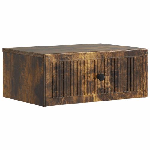 Нощен шкаф Опушен дъб 49 x 34,5 x 20 см Инженерна дървесина