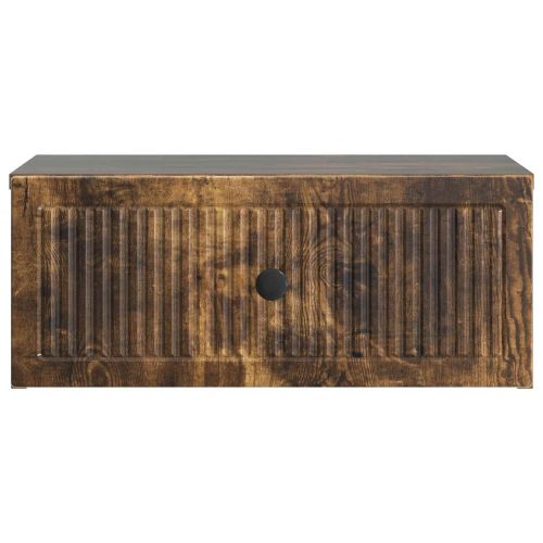 Нощен шкаф Опушен дъб 49 x 34,5 x 20 см Инженерна дървесина