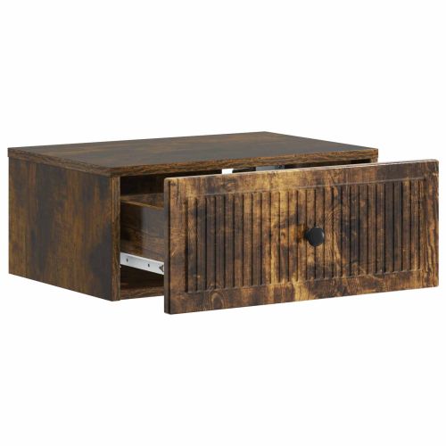 Нощен шкаф с чекмедже 2 pcs Опушен дъб 49 x 34,5 x 20 см