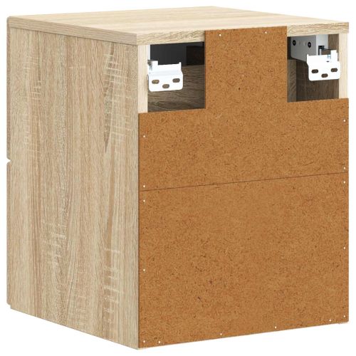Спален шкаф с монтаж на стена Дъб сонома 33 x 34,5 x 40 см
