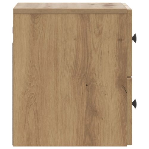 Спален шкаф с монтаж на стена Дъб артизан 33 x 34,5 x 40 см