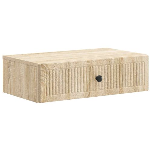 Стенен страничен масичка Дъб сонома 59 x 34,5 x 17 см