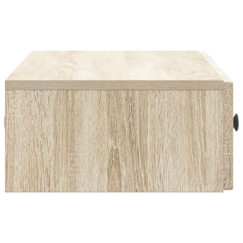 Стенен страничен масичка Дъб сонома 87,5 x 34,5 x 17 см