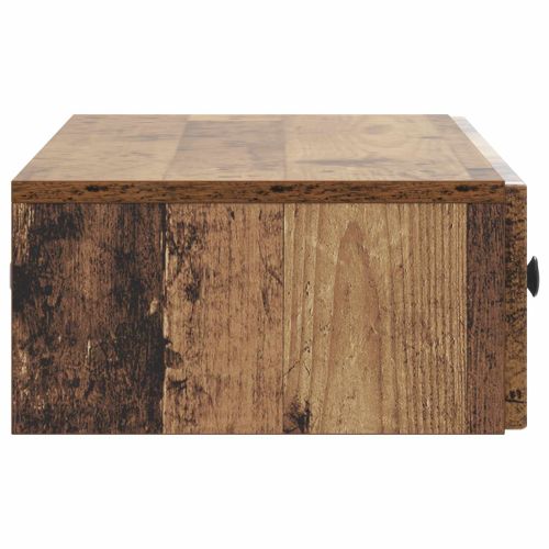 Стенен страничен масичка Старо дърво 87,5 x 34,5 x 17 см