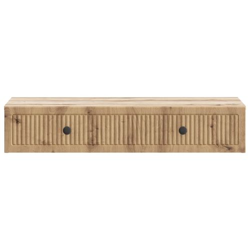 Стенен страничен масичка Дъб артизан 87,5 x 34,5 x 17 см