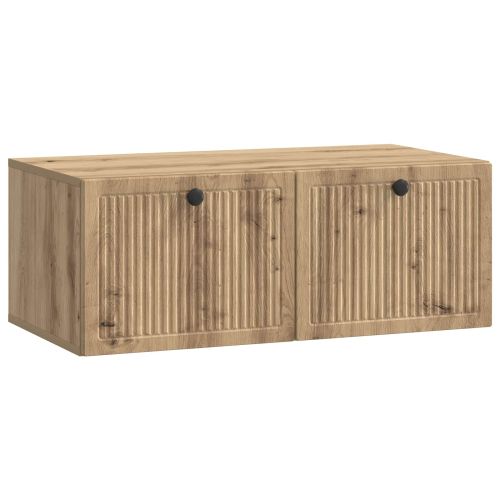 Стенно монтиран ТВ шкаф Дъб артизан 78,5 x 41 x 30 см
