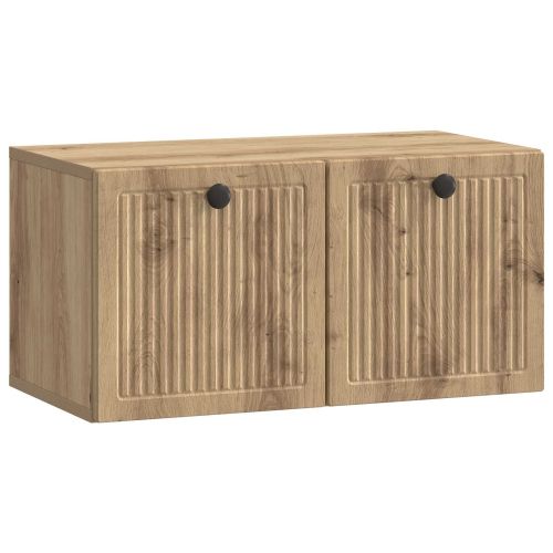 Стенно монтиран ТВ шкаф Дъб артизан 59,5 x 31 x 30 см
