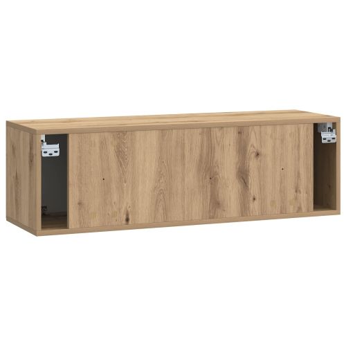 Стенно монтиран ТВ шкаф Дъб артизан 98 x 31 x 30 см