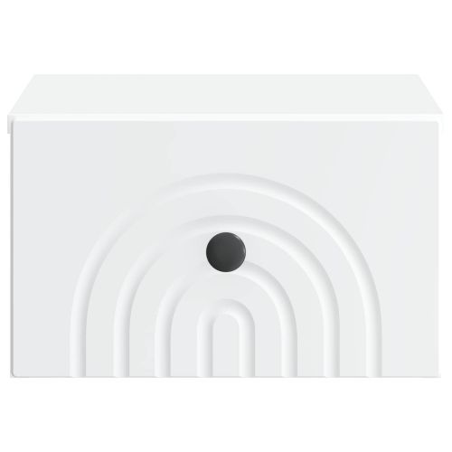 Спален шкаф с монтаж на стена 2 pcs Бяло 33 x 34,5 x 20 см