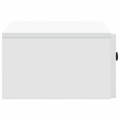 Спален шкаф с монтаж на стена 2 pcs Бяло 49 x 34,5 x 20 см