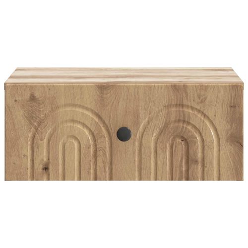 Спален шкаф с монтаж на стена Дъб артизан 49 x 34,5 x 20 см