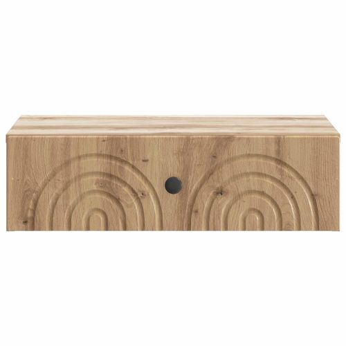 Стенен страничен масичка Дъб артизан 59 x 34,5 x 17 см