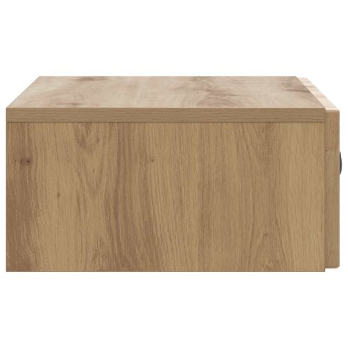 Стенен страничен масичка Дъб артизан 59 x 34,5 x 17 см