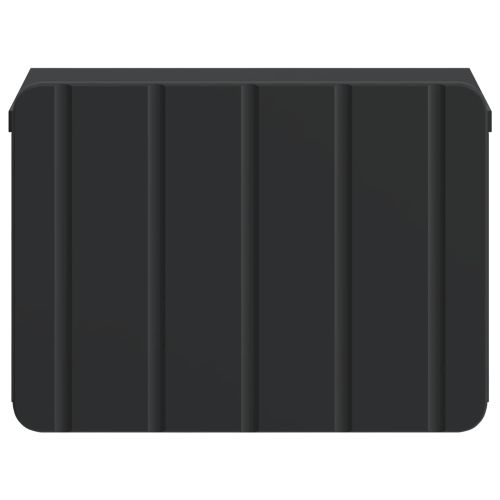 Спален шкаф с монтаж на стена 2 pcs Черно 33 x 34,5 x 24 см
