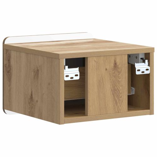 Спален шкаф с монтаж на стена Дъб артизан 33 x 34,5 x 24 см
