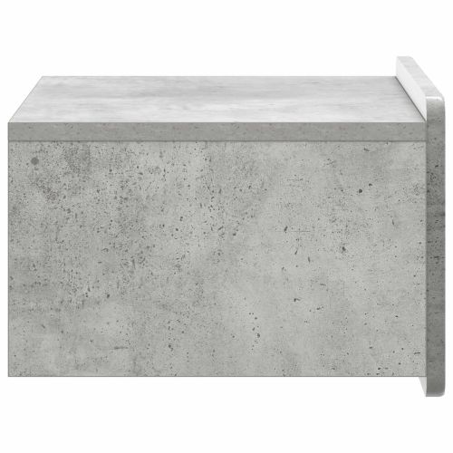 Спален шкаф с монтаж на стена Бетонно сиво 49 x 34,5 x 24 см