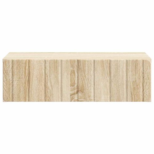 Стенен страничен масичка Дъб сонома 59 x 34,5 x 17 см