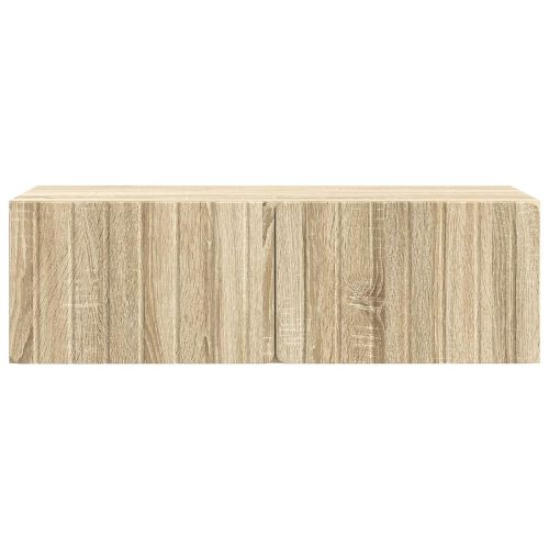 Стенно монтиран ТВ шкаф Дъб сонома 98 x 41 x 30 см