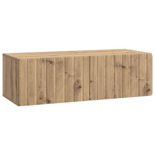 Стенно монтиран ТВ шкаф Дъб артизан 98 x 41 x 30 см