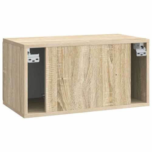 Стенно монтиран ТВ шкаф Дъб сонома 59,5 x 31 x 30 см