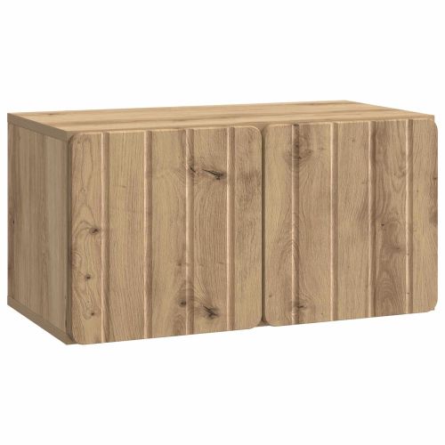 Стенно монтиран ТВ шкаф Дъб артизан 59,5 x 31 x 30 см