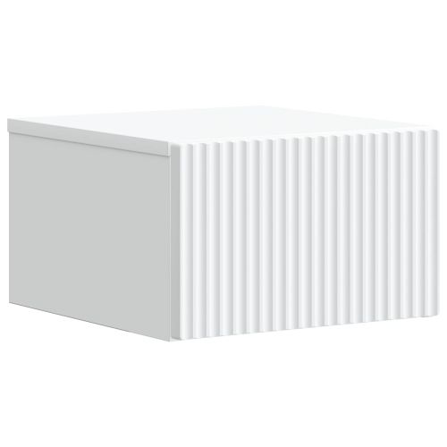 Спален шкаф с монтаж на стена 2 pcs Бяло 33 x 34,5 x 20 см
