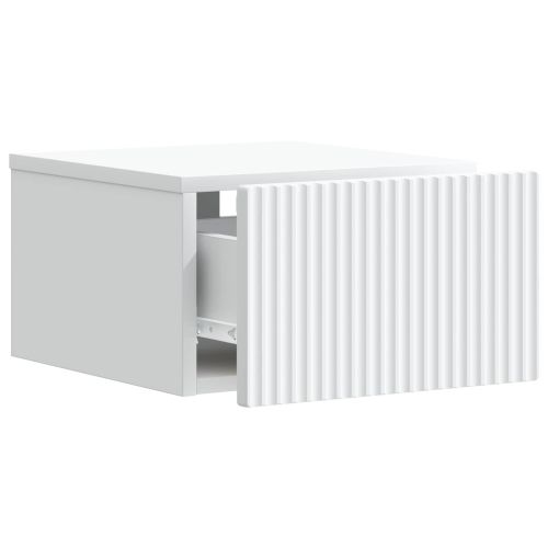 Спален шкаф с монтаж на стена 2 pcs Бяло 33 x 34,5 x 20 см