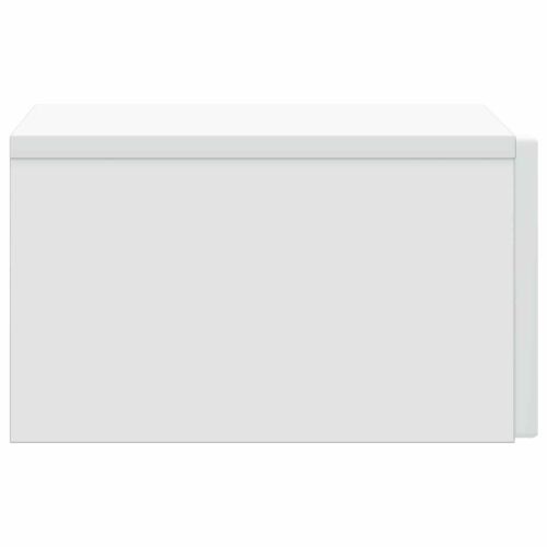 Спален шкаф с монтаж на стена 2 pcs Бяло 33 x 34,5 x 20 см