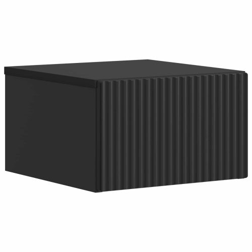 Спален шкаф с монтаж на стена Черно 33 x 34,5 x 20 см