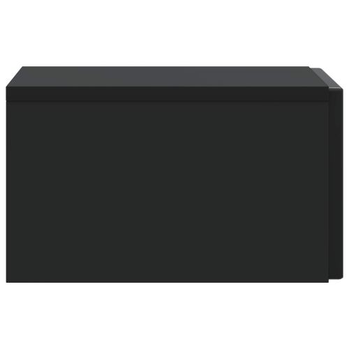 Спален шкаф с монтаж на стена Черно 33 x 34,5 x 20 см