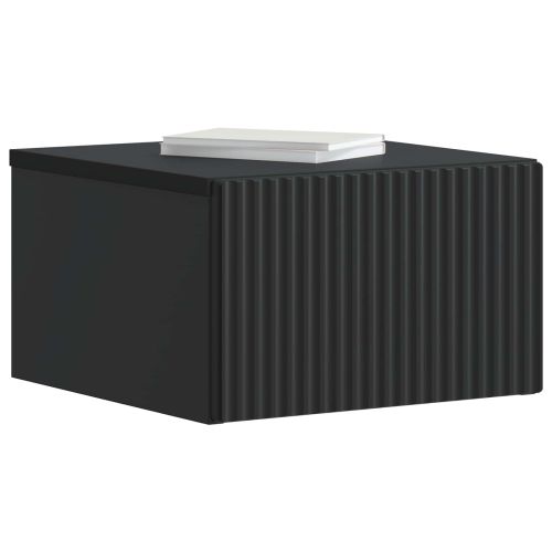Спален шкаф с монтаж на стена 2 pcs Черно 33 x 34,5 x 20 см