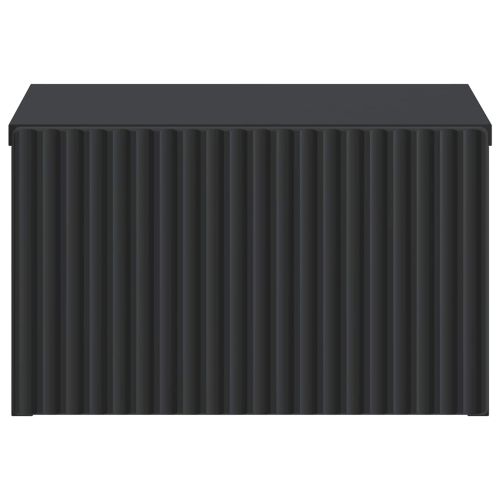 Спален шкаф с монтаж на стена 2 pcs Черно 33 x 34,5 x 20 см