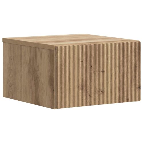 Спален шкаф с монтаж на стена Дъб артизан 33 x 34,5 x 20 см