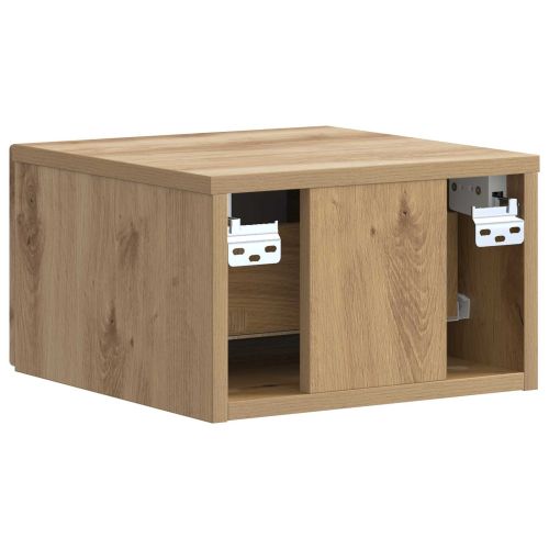 Спален шкаф с монтаж на стена Дъб артизан 33 x 34,5 x 20 см