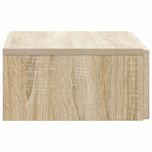 Стенен страничен масичка Дъб сонома 59 x 34,5 x 17 см
