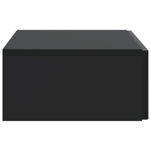 Стенен страничен масичка Черно 87,5 x 34,5 x 17 см