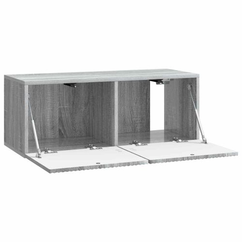 Стенно монтиран ТВ шкаф Сива сонома 78,5 x 31 x 30 см