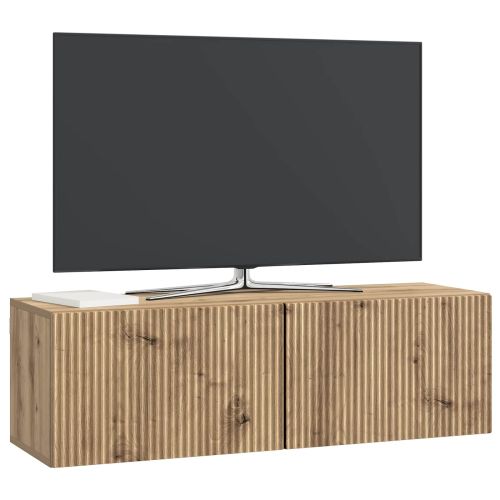Стенно монтиран ТВ шкаф Дъб артизан 98 x 31 x 30 см