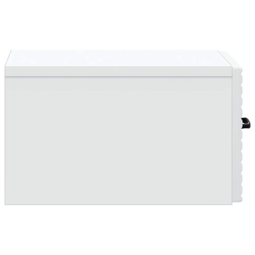 Спален шкаф с монтаж на стена 2 pcs Бяло 34,5 x 33 x 20 см