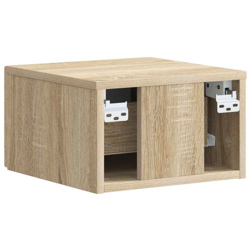 Спален шкаф с монтаж на стена Дъб сонома 34,5 x 33 x 20 см