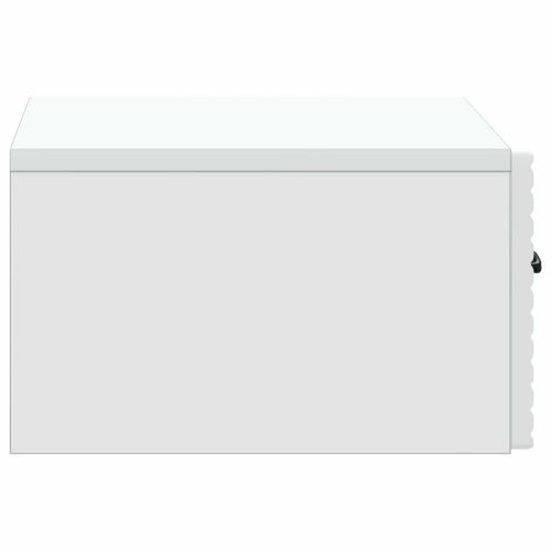 Спален шкаф с монтаж на стена 2 pcs Бяло 49 x 34,5 x 20 см