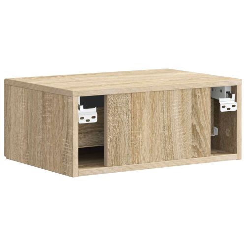 Спален шкаф с монтаж на стена Дъб сонома 49 x 34,5 x 20 см
